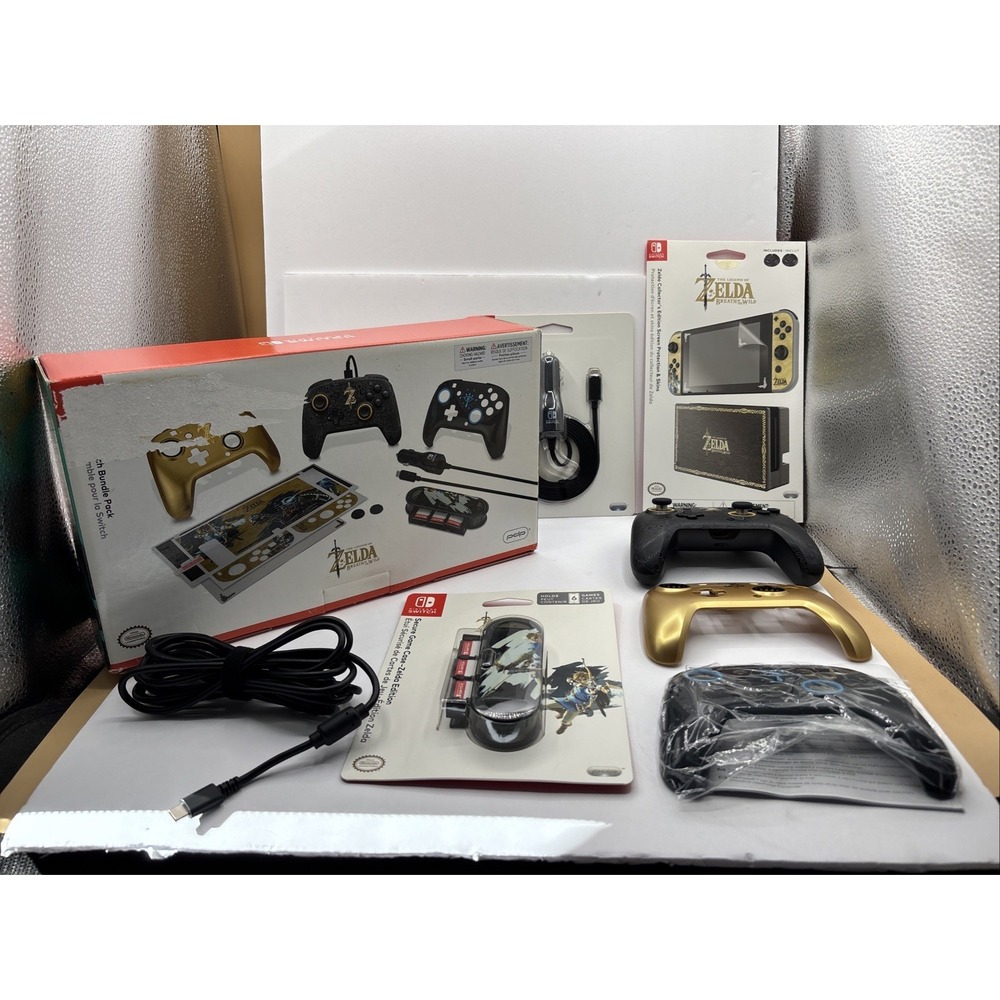 PDP Nintendo Switch Legend Of Zelda Accessory Pack Brand New 7 Pieces